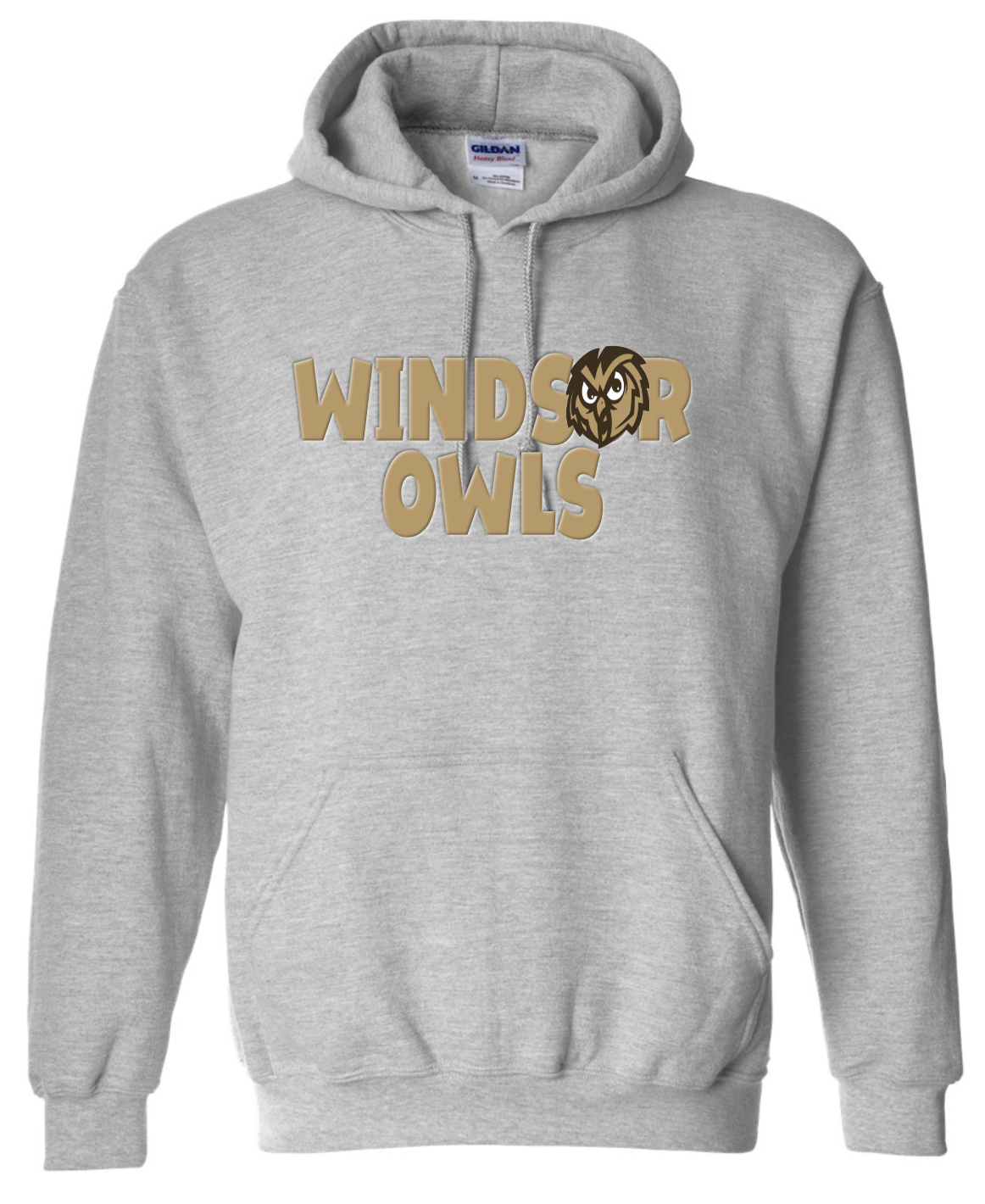 Windsor Owls Embossed Hoodie