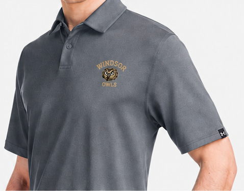 Under Armour Men's  Polo Embroidery Design