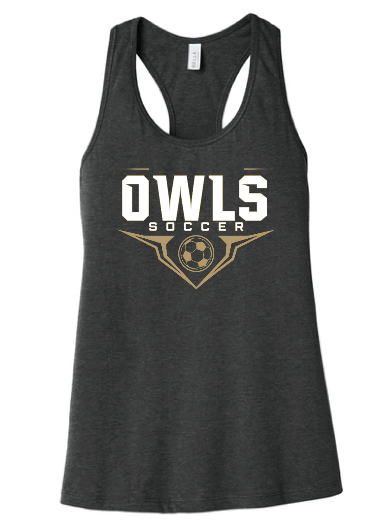 Soccer Flowy Razor Back Tank